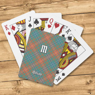 Clan Wilson Ancient Tartan Pokerkaarten