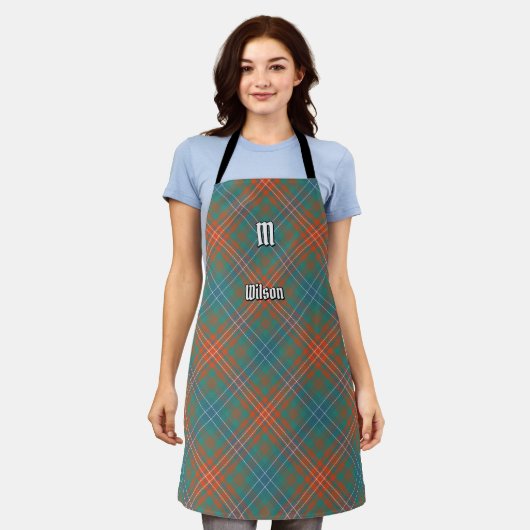 Clan Wilson Ancient Tartan Schort (Gedragen)
