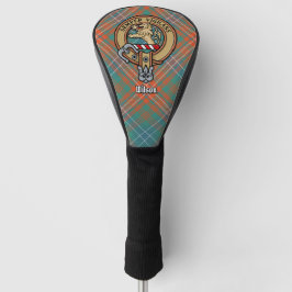 Clan Wilson Crest over het oude Tartan Golfheadcover