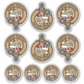 Clan Wilson Crest Sticker Set (Voorkant)