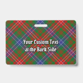 Clan Wilson Modern Tartan Badge (Achterkant)