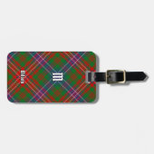 Clan Wilson Modern Tartan Bagagelabel (Voorkant horizontaal)