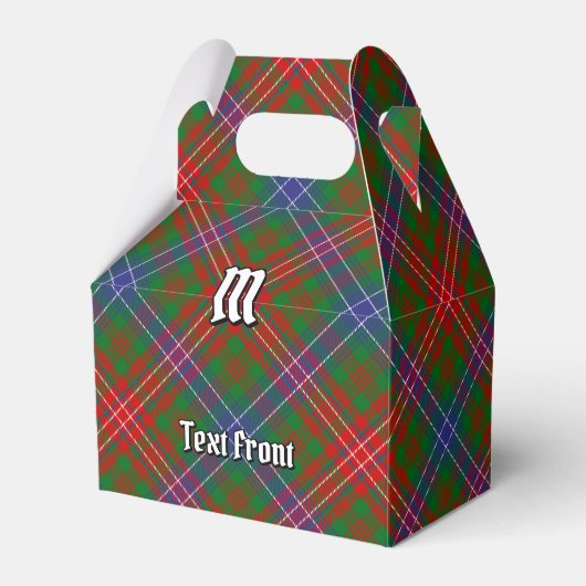 Clan Wilson Modern Tartan Bedankdoosjes (Voorkant Zijde)