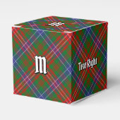 Clan Wilson Modern Tartan Bedankdoosjes (Voorkant Zijde)