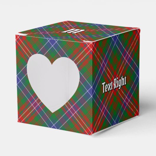 Clan Wilson Modern Tartan Bedankdoosjes (Voorkant Zijde)