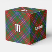 Clan Wilson Modern Tartan Bedankdoosjes (Achterkant)
