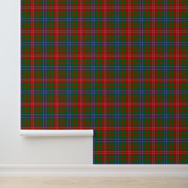 Clan Wilson Modern Tartan Behang (Applicatie)