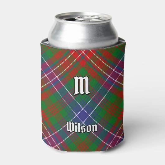 Clan Wilson Modern Tartan Blikjeskoeler (Blikje Voorkant)