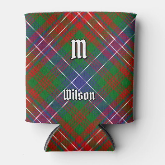 Clan Wilson Modern Tartan Blikjeskoeler (Voorkant)