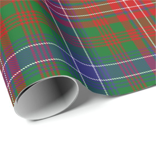 Clan Wilson Modern Tartan Cadeaupapier (Rol Hoek)