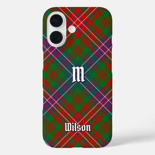 Clan Wilson Modern Tartan Case-Mate iPhone Case (Achterkant)