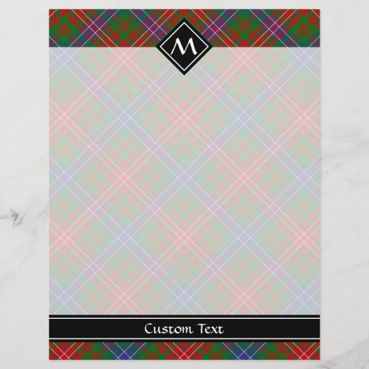 Clan Wilson Modern Tartan Flyer (Achterkant)