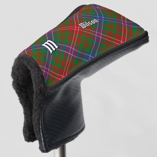 Clan Wilson Modern Tartan Golfheadcover (3/4 voorkant)