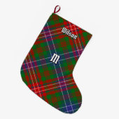 Clan Wilson Modern Tartan Grote Kerstsok (Voorkant (Hangend))