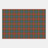 Clan Wilson Modern Tartan Inpakpapier Vel (Voorkant)