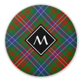 Clan Wilson Modern Tartan Keramische Knop (Voorkant)