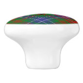 Clan Wilson Modern Tartan Keramische Knop (Zijkant)