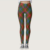 Clan Wilson Modern Tartan Leggings (Voorkant)