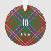 Clan Wilson Modern Tartan Ornament (voorkant)