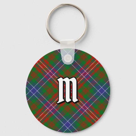 Clan Wilson Modern Tartan Sleutelhanger (Voorkant)