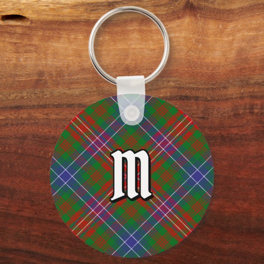 Clan Wilson Modern Tartan Sleutelhanger (Voorkant)