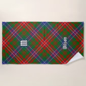 Clan Wilson Modern Tartan Strandlaken (Voorkant)
