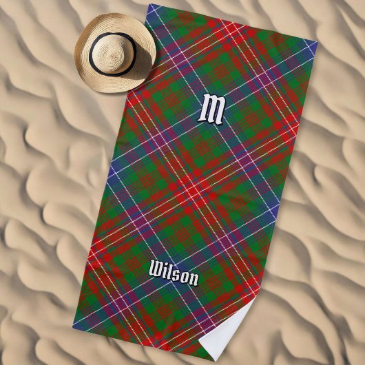 Clan Wilson Modern Tartan Strandlaken