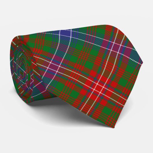 Clan Wilson Modern Tartan Stropdas (Opgerold)