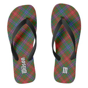 Clan Wilson Modern Tartan Teenslippers