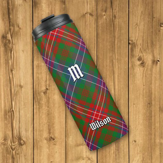 Clan Wilson Modern Tartan Thermosbeker