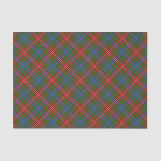 Clan Wilson Modern Tartan Tissuepapier (Voorkant)