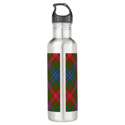 Clan Wilson Modern Tartan Waterfles (Achterkant)