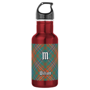 Clan Wilson Oude Tartan Waterfles