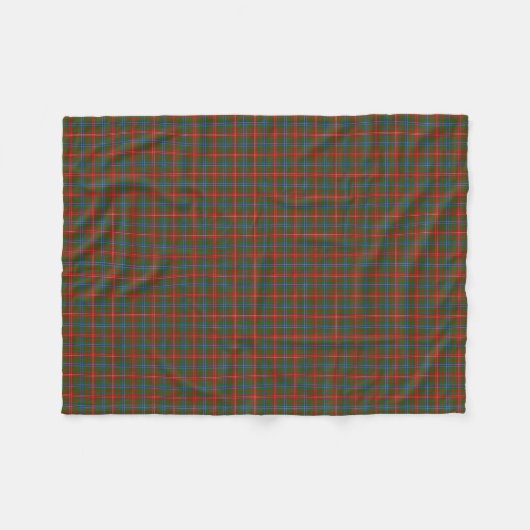 Clan Wilson Tartan Fleece Deken (Voorkant (Horizontaal))