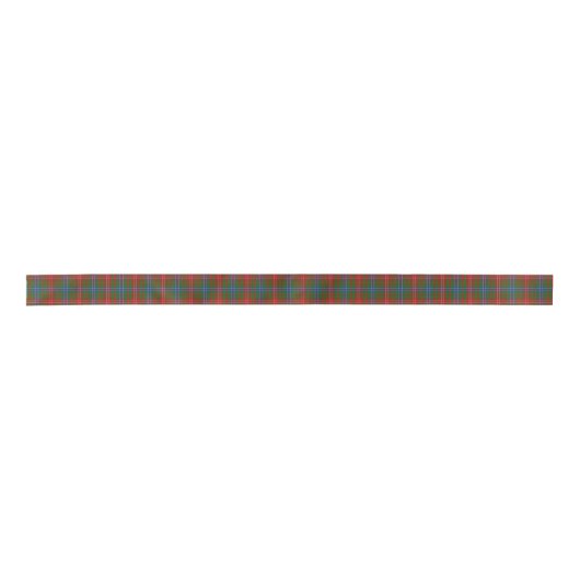 Clan Wilson Tartan Satijnen Lint (Voorkant)
