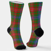 Clan Wilson Tartan Sokken (Gebogen)