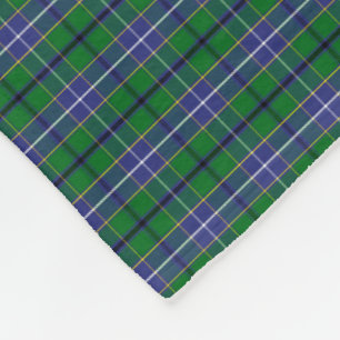 Clan Wishart Hunting Tartan Fleece Deken
