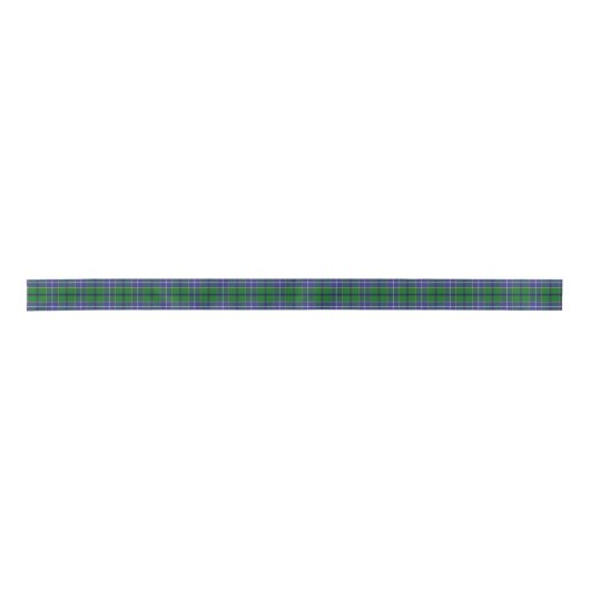 Clan Wishart Hunting Tartan Satijnen Lint (Voorkant)