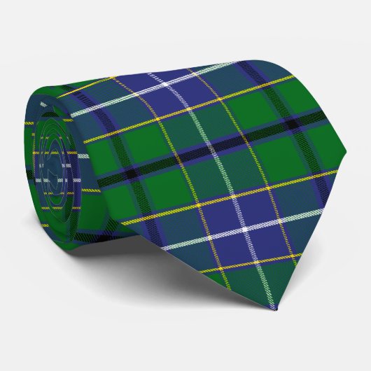 Clan Wishart Hunting Tartan Stropdas (Opgerold)