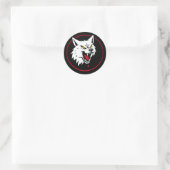 Clan Wolf Dragoons gevechtstechniek Ronde Sticker (Tas)