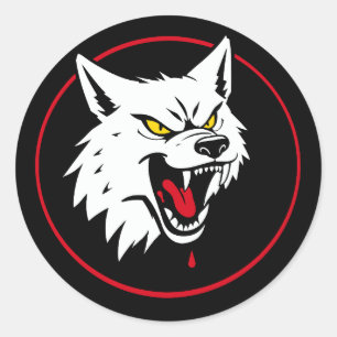Clan Wolf Dragoons gevechtstechniek Ronde Sticker