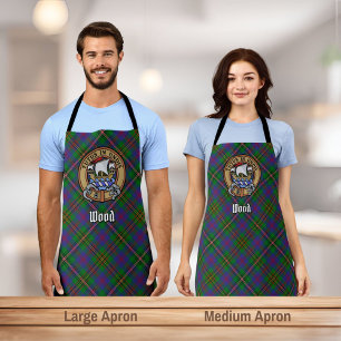 Clan Wood Crest boven Tartan Schort