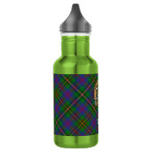 Clan Wood Crest over tartan Waterfles (Links)
