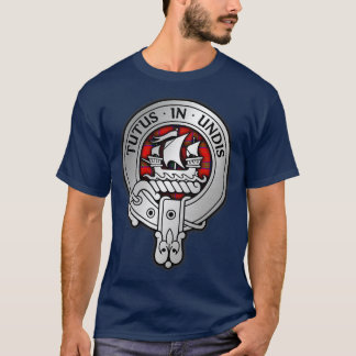 Clan Wood Crest Tartan 1 T-shirt