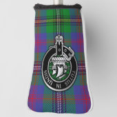 Clan Wood Crest & Tartan Golf Head Hoesje Golfheadcover (Draai 90)