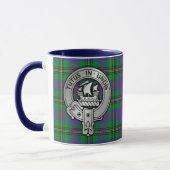 Clan Wood Crest & Tartan Mok (Links)
