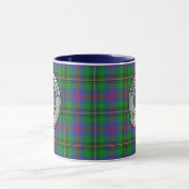 Clan Wood Crest & Tartan Mok (Midden)