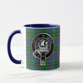Clan Wood Crest & Tartan Mok (Links)