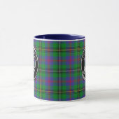 Clan Wood Crest & Tartan Mok (Midden)