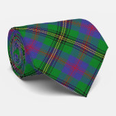 Clan Wood Plaid Stropdas (Opgerold)